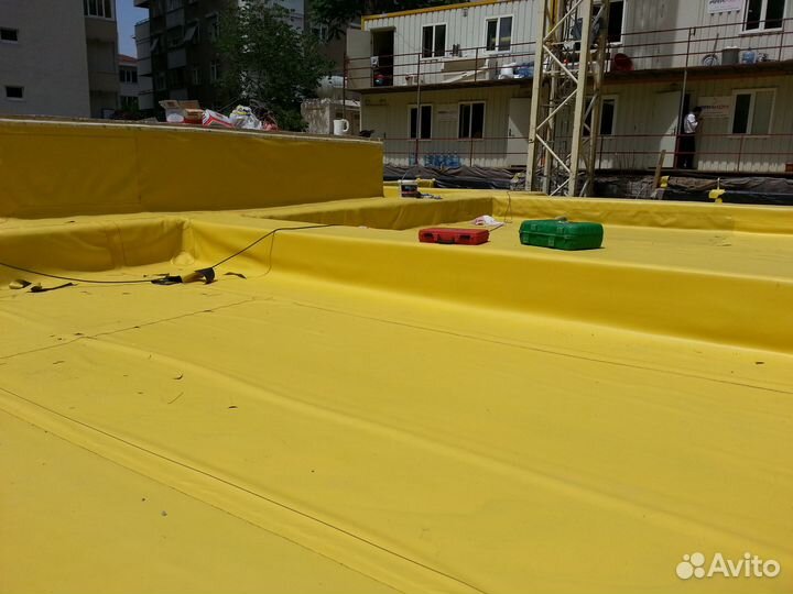 Новая Мембрана пвх plastfoil Geo 1,5мм (2,0х20 м.)