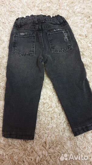 Джинсы утепленные