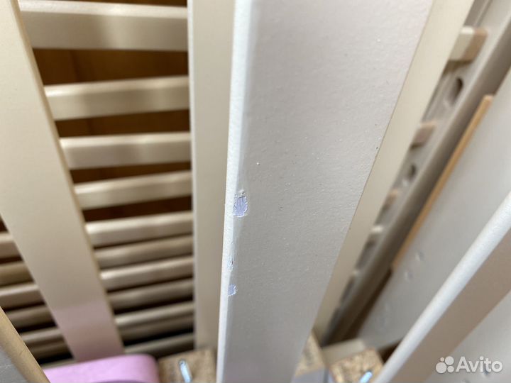 Кроватка детская с матрасом бу