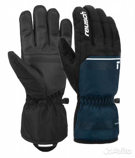 9,5) Перчатки горнолыжные reusch Snow King Black