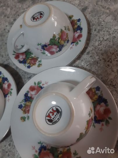 Чайный сервиз из 3х приборов