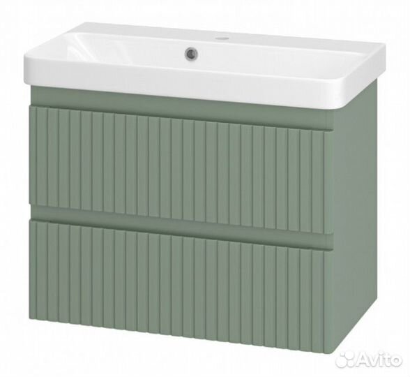 Мебель для ванной Brevita Victory 70 зеленая
