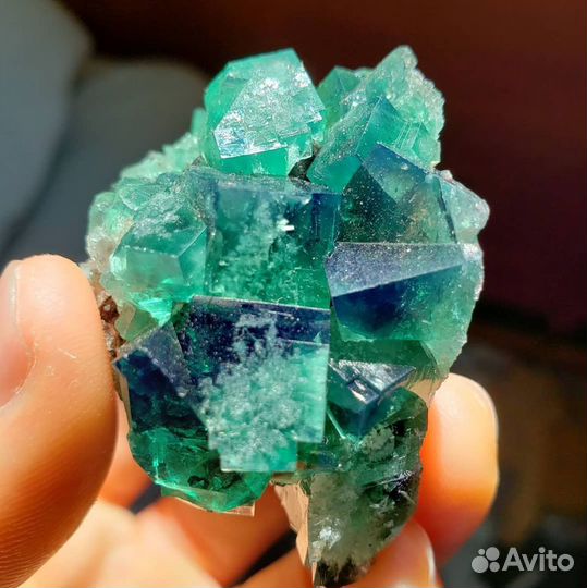 2,3 кг друза флюорит минералы