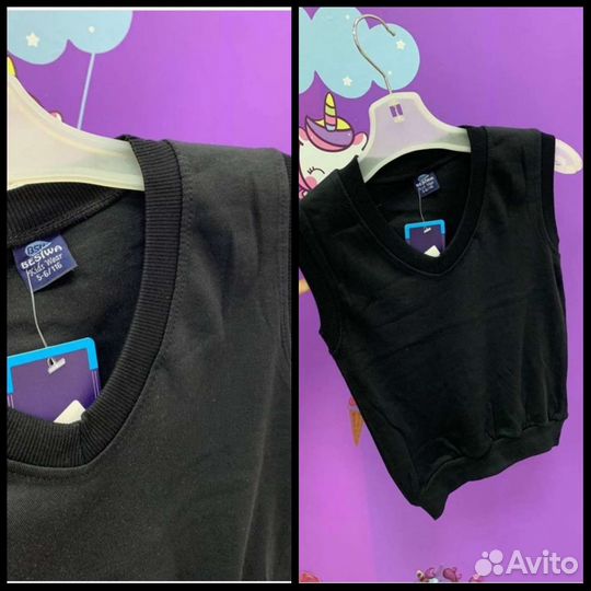 Жилетка для мальчика школьная