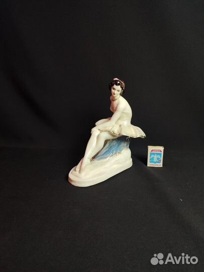 Редкая статуэтка балерины ефз СССР