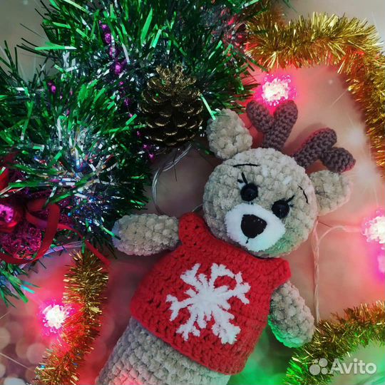 Оленёнок игрушка