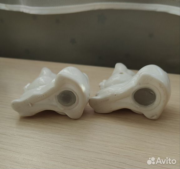 Солонка и перечница СССР зайчики