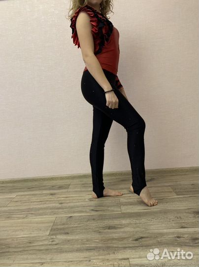 Костюм для танца Диско,со стразами Сваровски