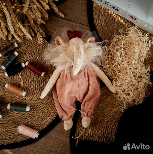 Мягкая игрушка Слоник-принцесса Пикси