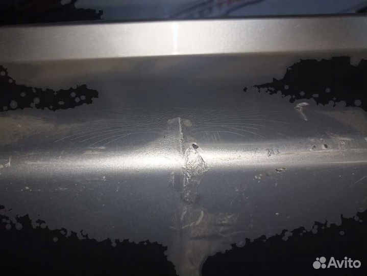 Бампер honda odyssey RA6 RA7 1 модель задний сереб