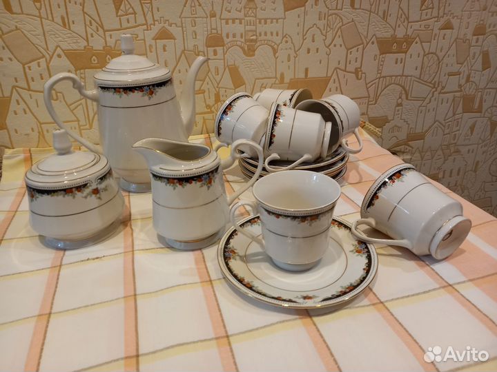 Кофейный сервиз новый