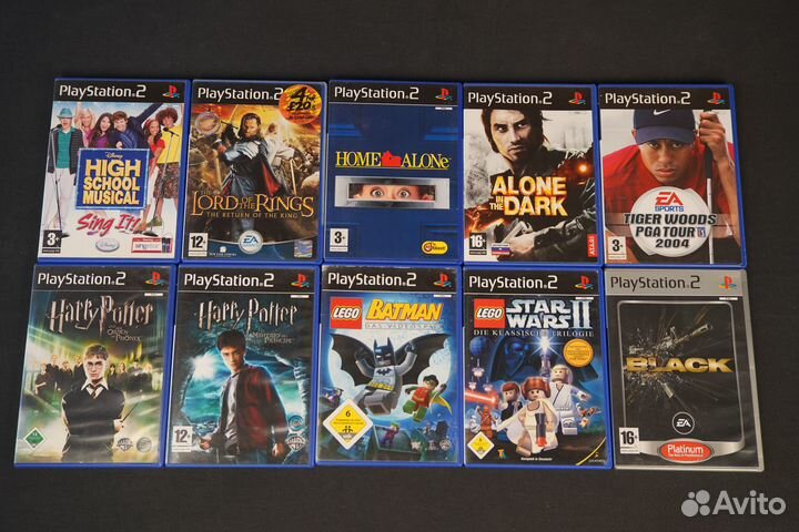 Игры на PS2 лицензия