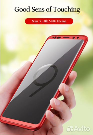 Закрытый чехол для samsung Galaxy Note 8, 9 и S9