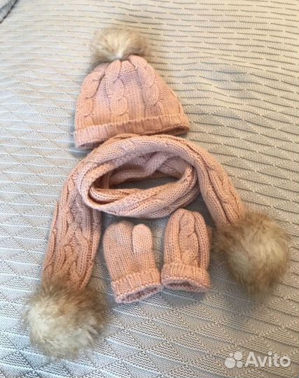 Комплект Mayoral натур мех осень/весна 46-48
