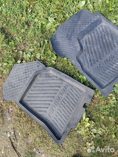 Коврики передние резиновые лада приора