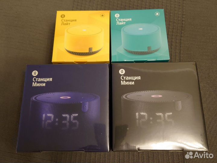 Яндекс Станция Мини с часами / Лайт