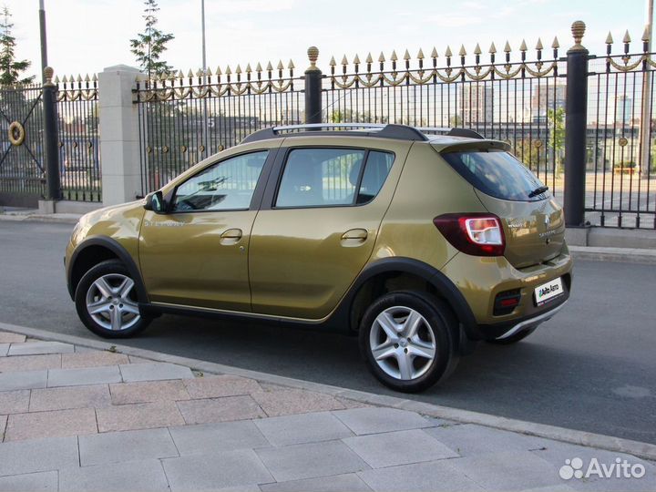 Renault Sandero Stepway 1.6 МТ, 2016, 102 305 км