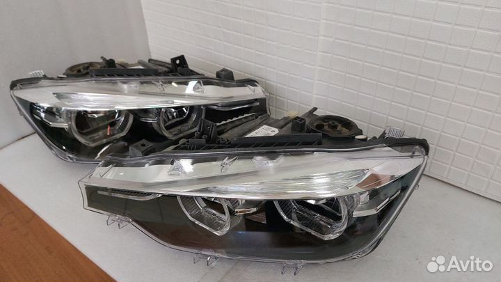 Фары комплект BMW 3 F30 рестайлинг LED Black