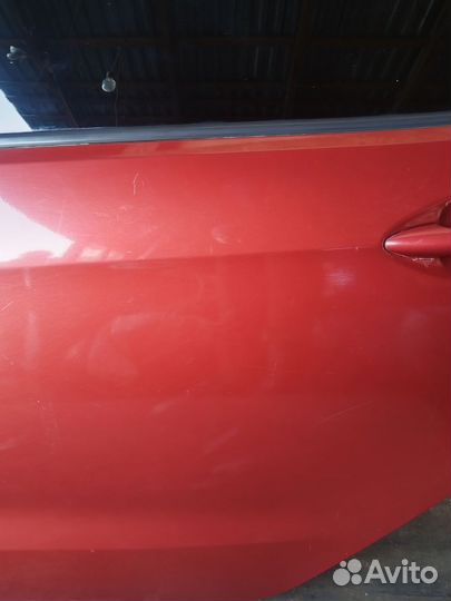 Дверь задняя левая kia rio 3 седан 2016