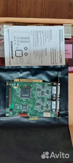 Cronyx omega-pci асинхронный мультиплексор