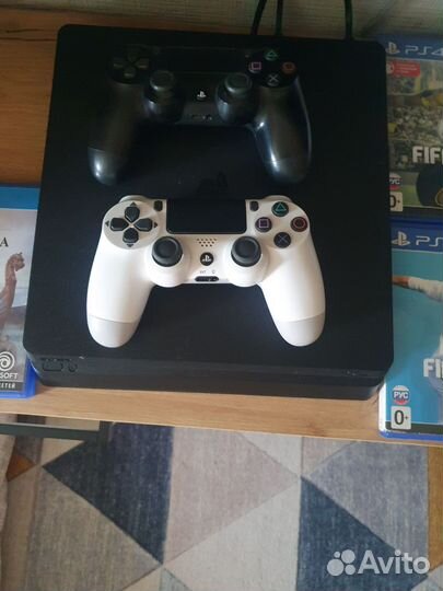 Sony playstation 4 PS4 slim 1tb с играми