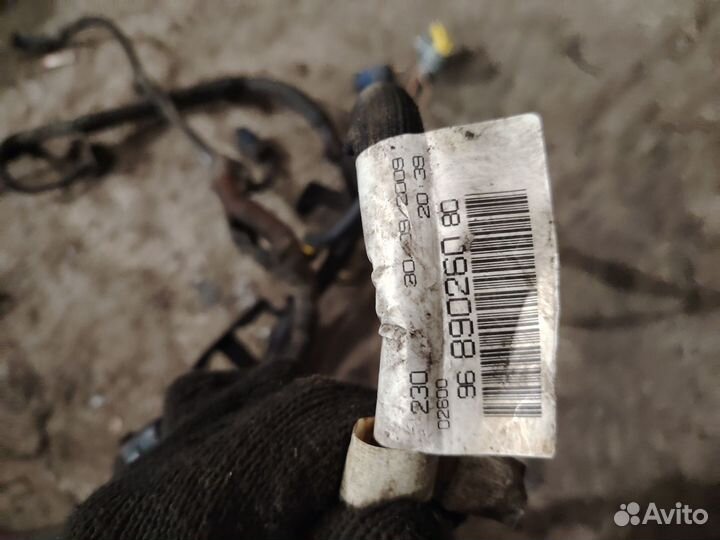 Проводка двигателя на генератор Peugeot 308