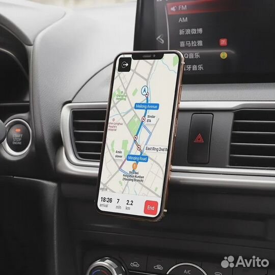 Автомобильный держатель в машину Hoco CA-47