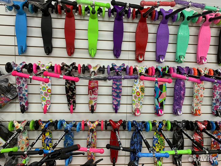 Самокат детский трехколёсный