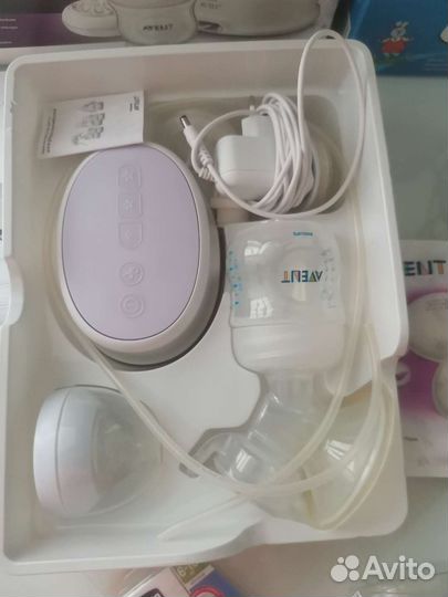 Молокоотсос avent электрический