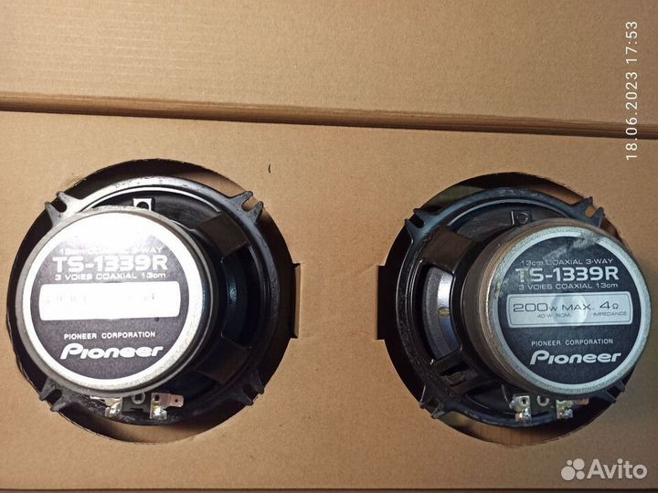 Динамики Коаксиальная ас Pioneer TS-1339R