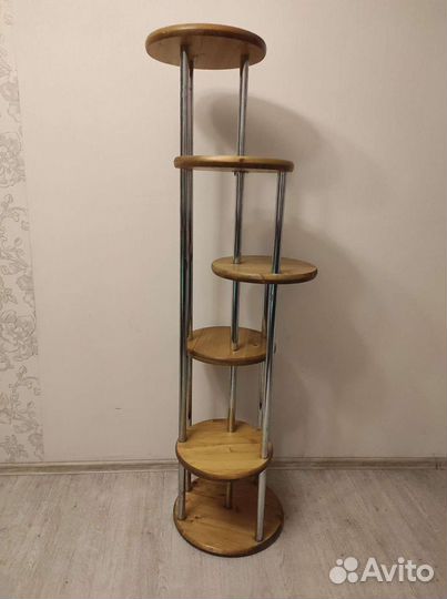 Подставка для цветов этажерка массив