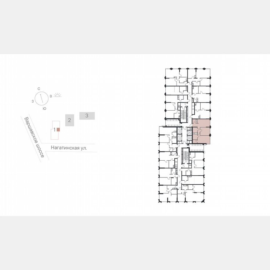2-к. квартира, 68,1 м², 18/28 эт.