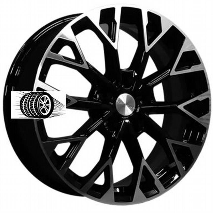 Литые диски Khomen Wheels 7×R17 5×114.3