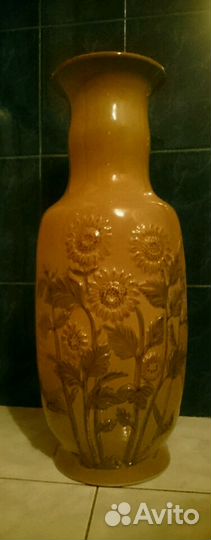 Ваза напольная, керамика