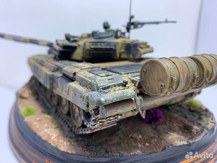 Диорама танк Т-72