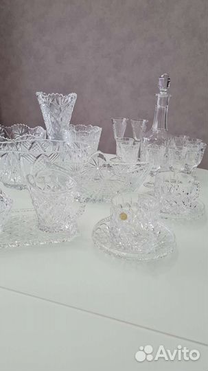 Хрустальная посуда СССР