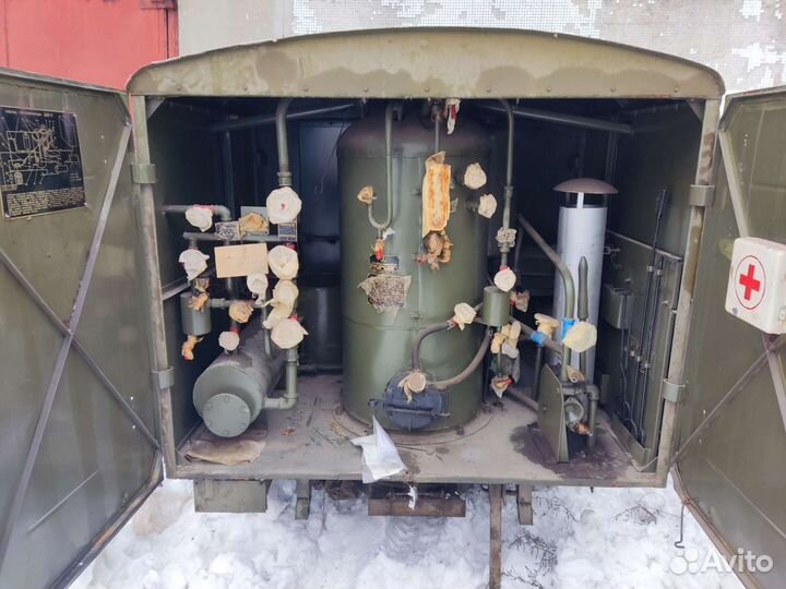 Паровая установка с котлом ри 5М