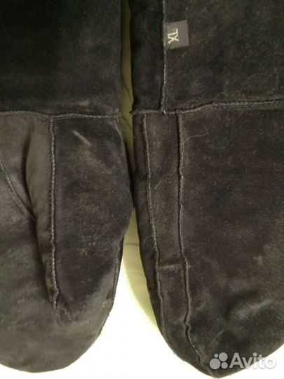 Рукавицы из овчины мужские