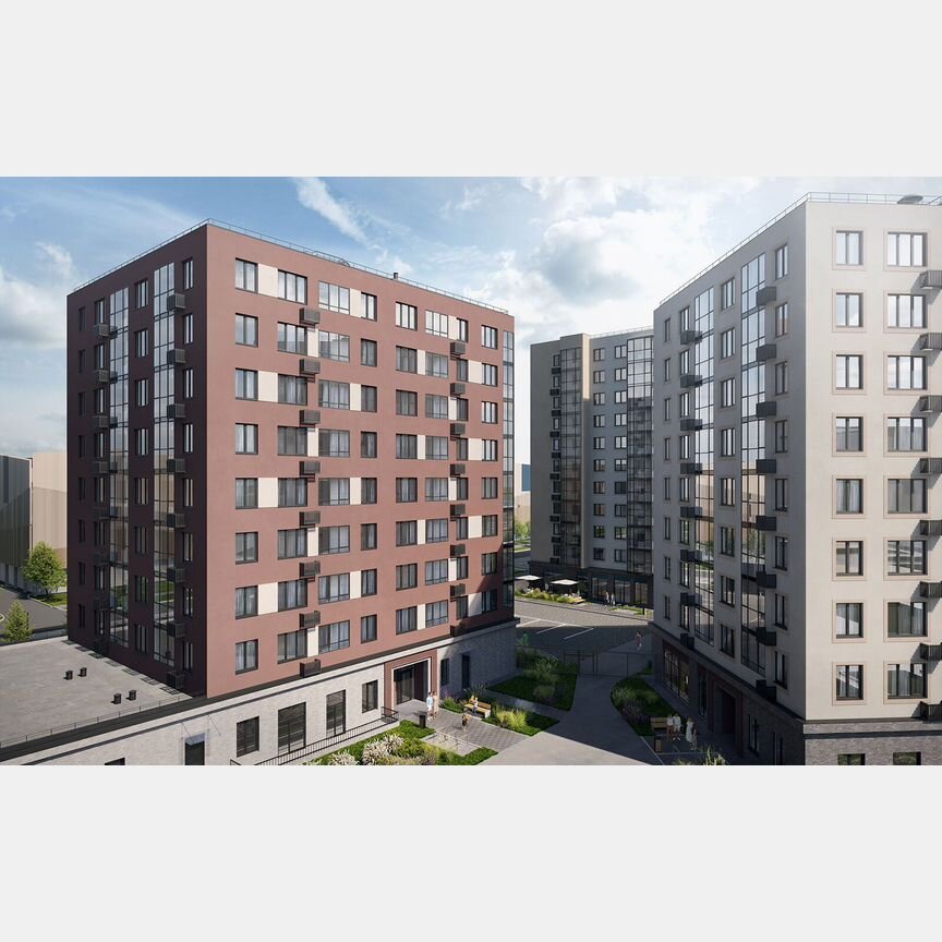 Квартира-студия, 21,6 м², 4/9 эт.