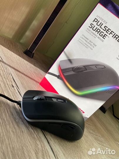 Игровая мышь проводная HyperX Pulsefire Surge RGB