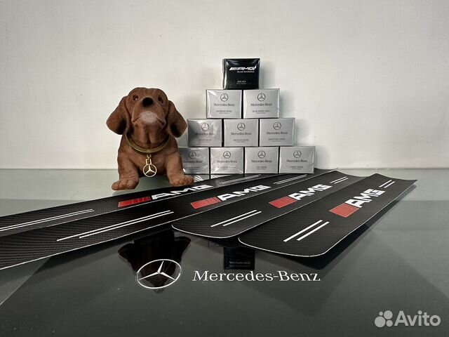 Защита на пороги AMG Mercedes Benz