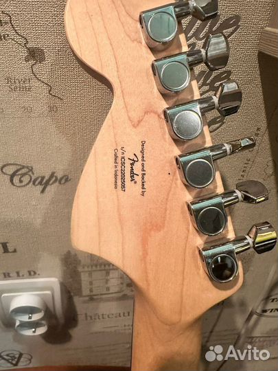 Электрогитара fender squier bullet Mustang