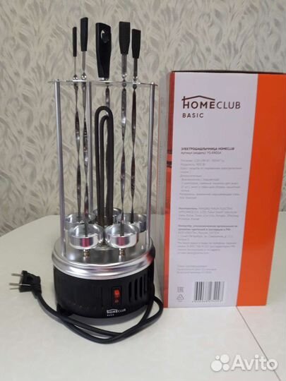 Электрическая новая шашлычница