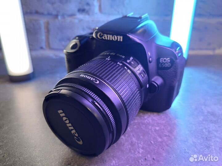 Canon eos 650D kit 18-55 mm