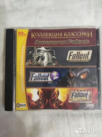 Антология Fallout Коллекция классики PC диск игра