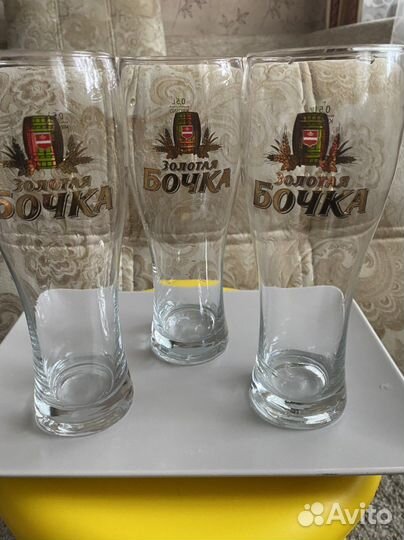 Пивные бокалы по 0.5