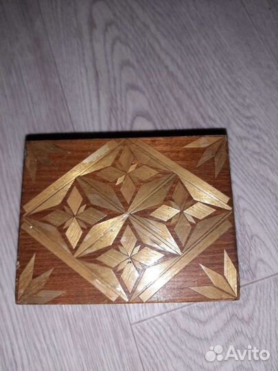 Шкатулка деревянная СССР