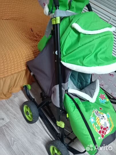 Коляска санки