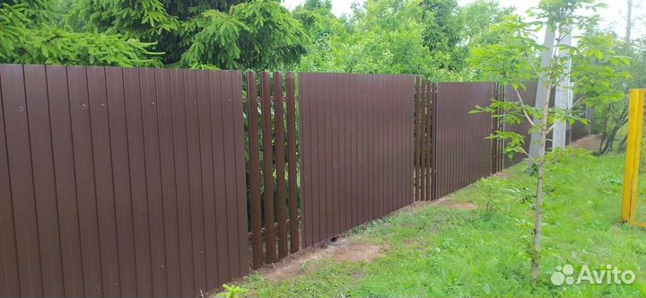 Заборы на заказ штакетник
