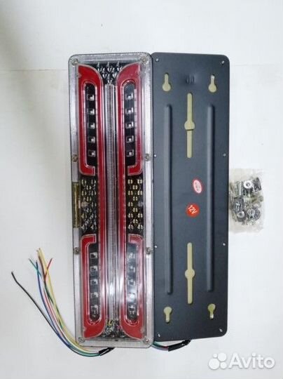 Фонари задние Газель 3302 12-24В Е квадрат 46 см